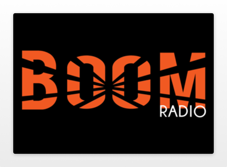 Boom Radio logo.