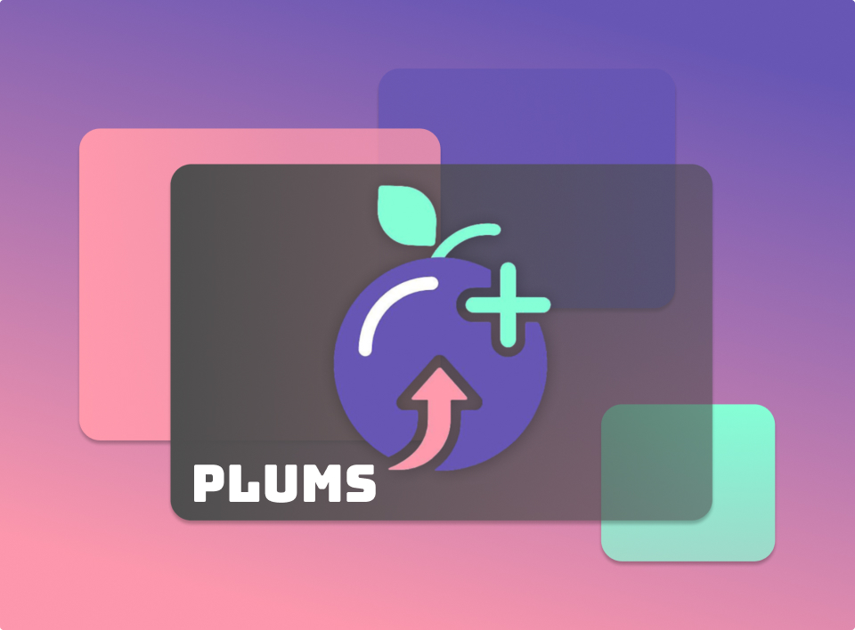 PLUMS logo.